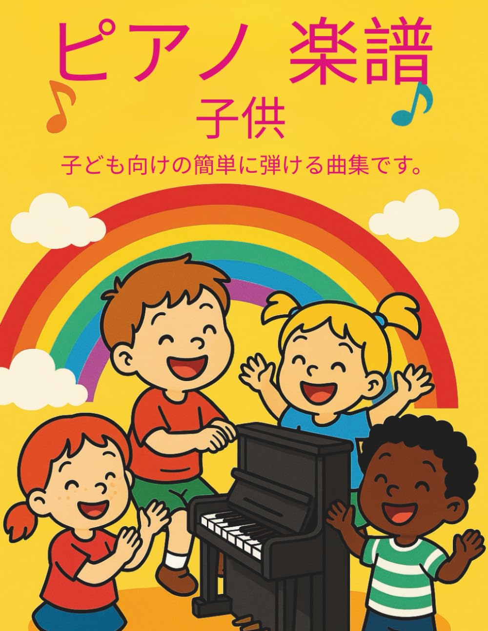 ピアノ 楽譜 子供: 子ども向けの簡単に弾ける曲集です。