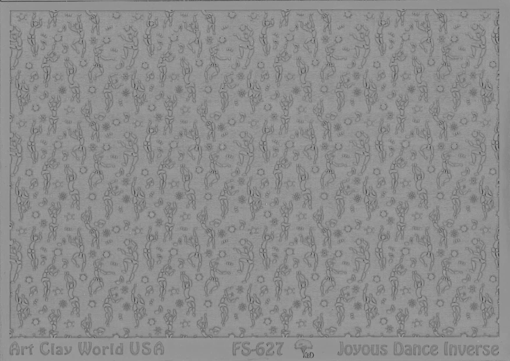 FlexiStamps Texture Sheets Joyous Dance Inverse - 1 Pc.