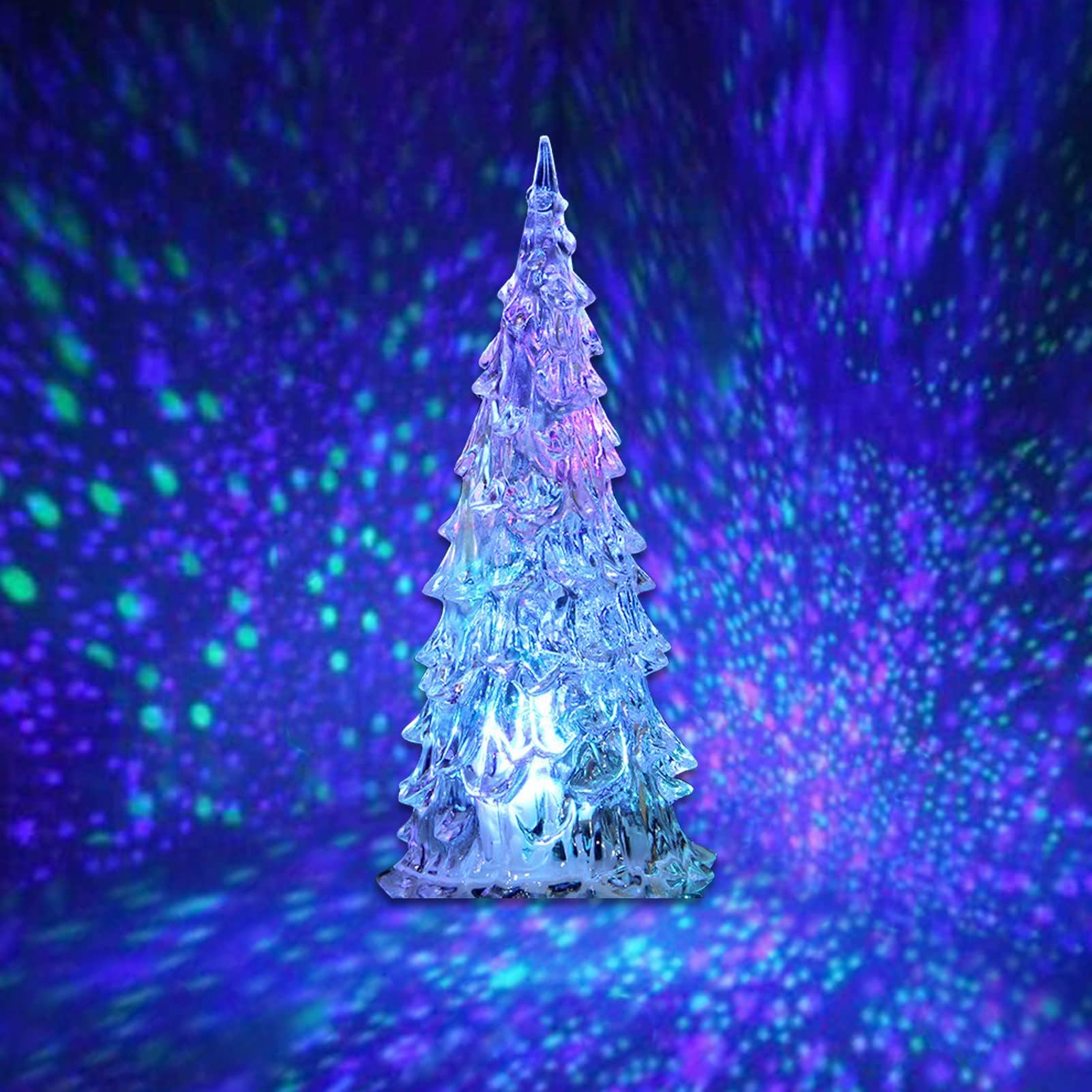 Dream Master Wireless Night Light Christmas Tree Light Decor Lights for Room, Desk, Counters, or Bed Rooms