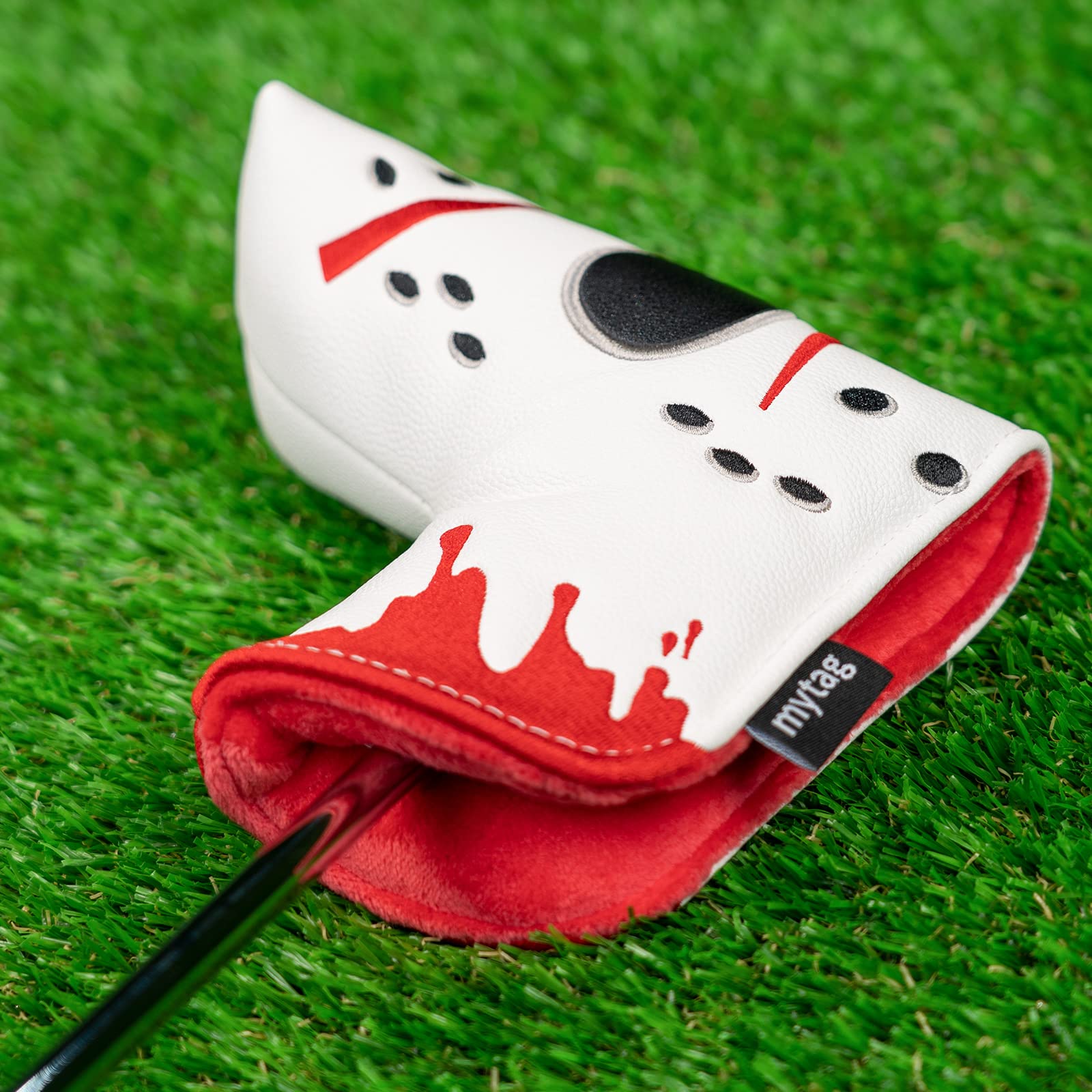 Putter Covers Hockey Goalie Mask, Mallet Putter Cover Blade Putter Cover Strong Magnetic Putter Headcover