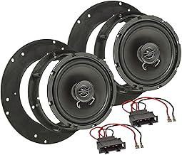 tomzz Audio 4057-009 Speaker Installation Kit Compatible with VW T5 T6 Multivan Caravelle Arteon Tiguan Caddy 165mm Coaxial System TA16.5-Pro