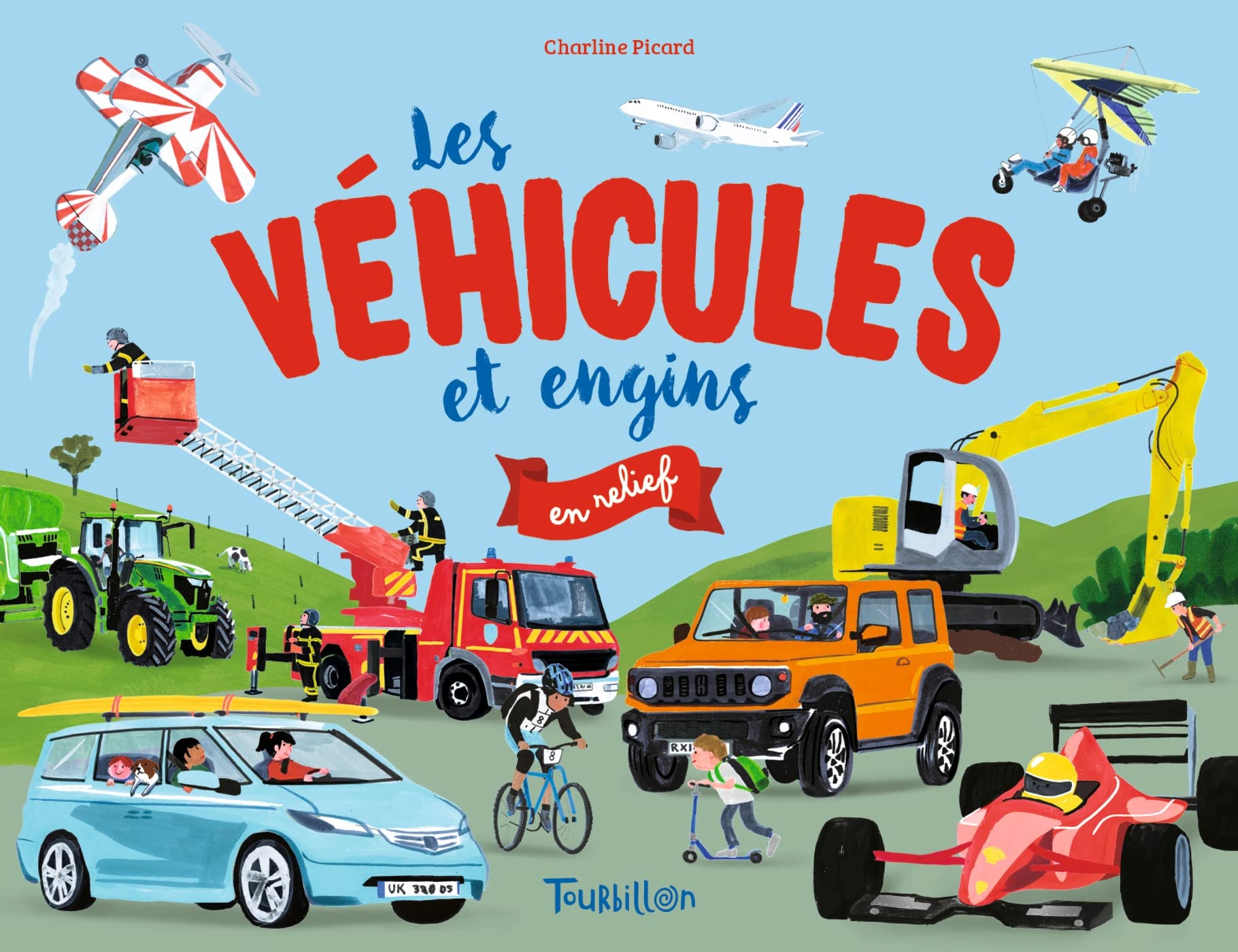 Les véhicules et engins en relief