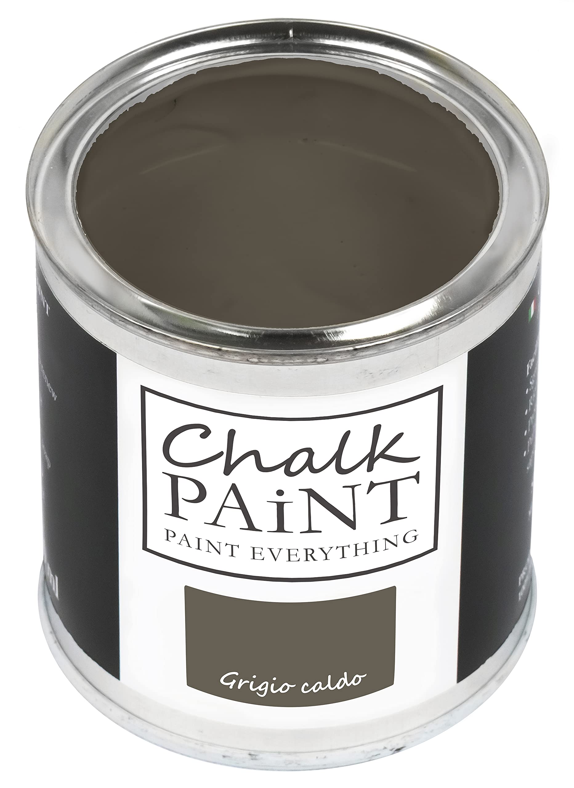 Chalk Paint Paint Everything Warm Grey Chalk Paint Everything® Grigio Caldo (Warm Grey) – 750 Ml Water-Based Chalk Paint For Shabby Chic Furniture, Décor, And Upcycling Projects – Non-Toxic, Easy To Apply