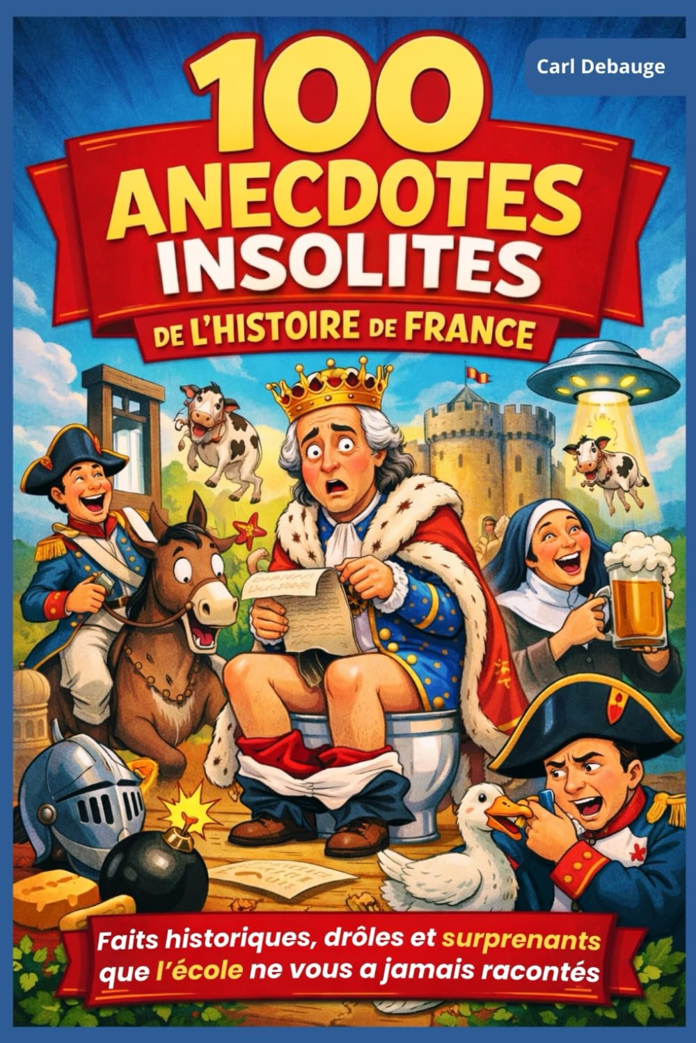 100 anecdotes insolites de l’Histoire de France: Faits historiques, drôles et surprenants que l’école ne vous a jamais racontés