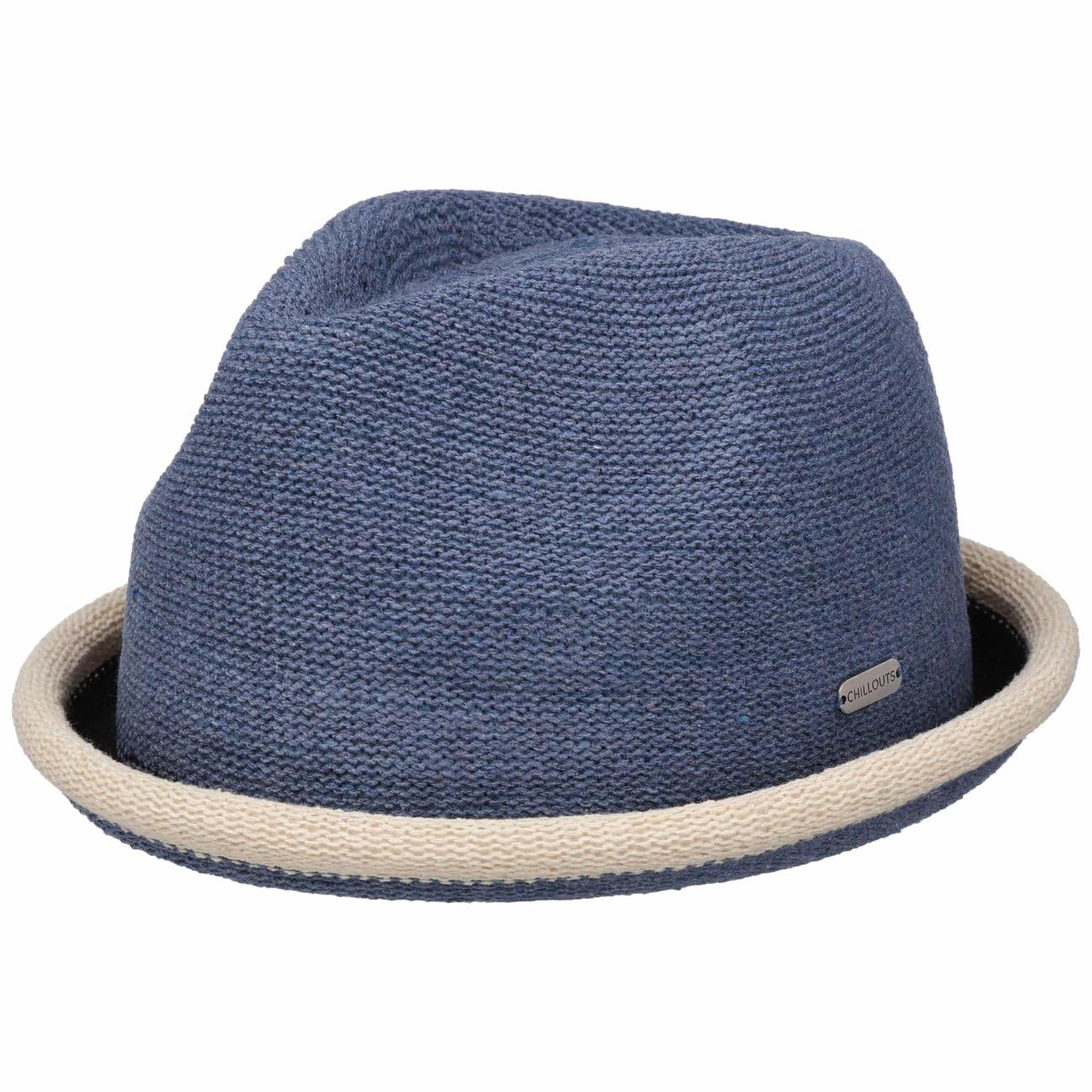 CHILLOUTS Boston Player Hat Women/Men - Trilby Summer Women´s Spring-Summer - L (58-59 cm) Blue