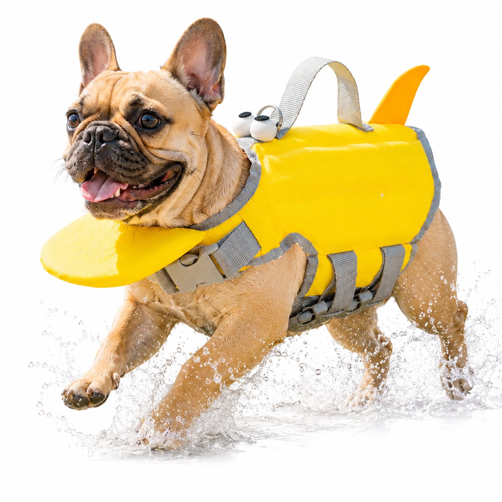 Dog Life Jacket With Chin Float, Life Jacket Dog, Dog Swim Vest，S
