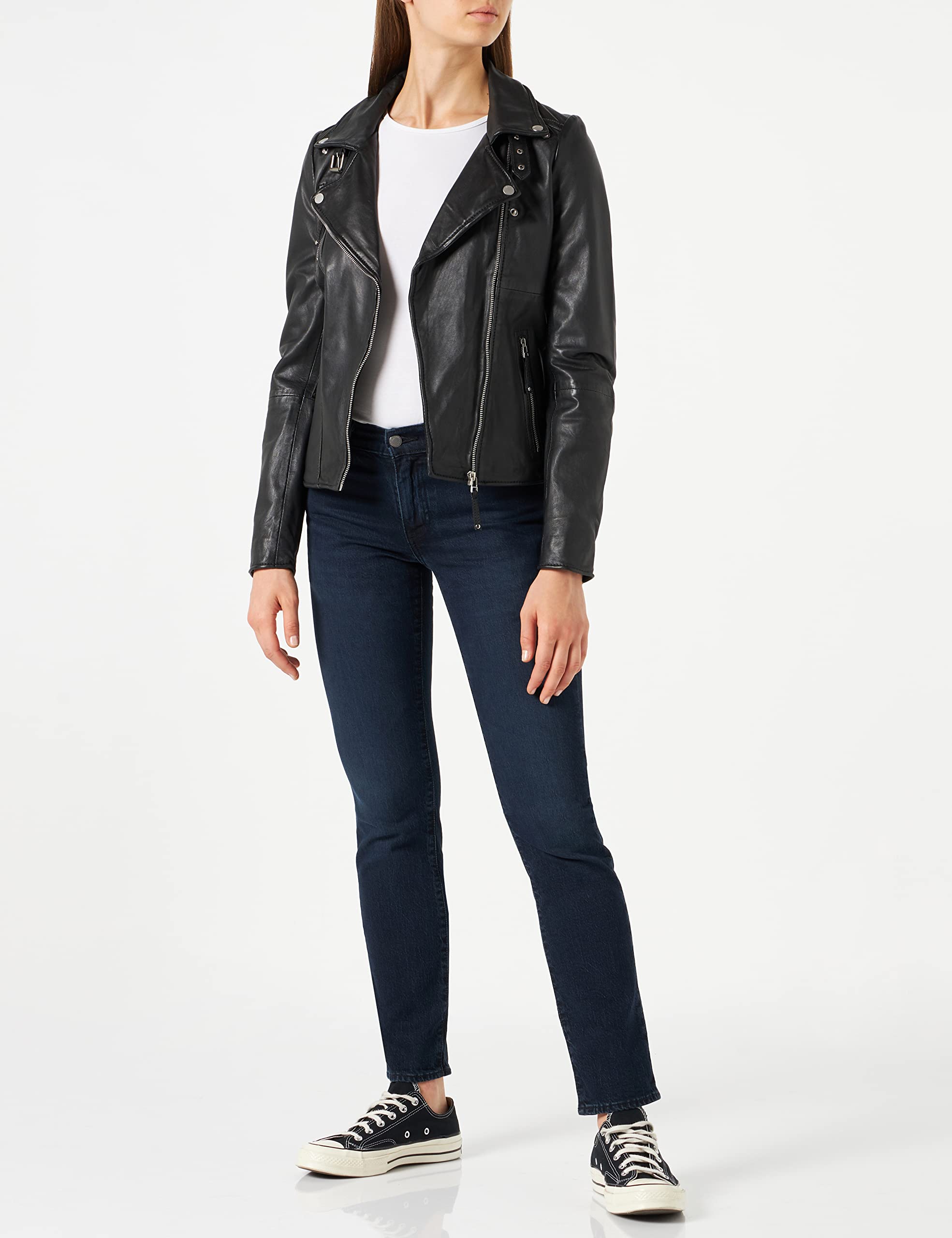 Freaky Nation Damen Biker Princess Jacke