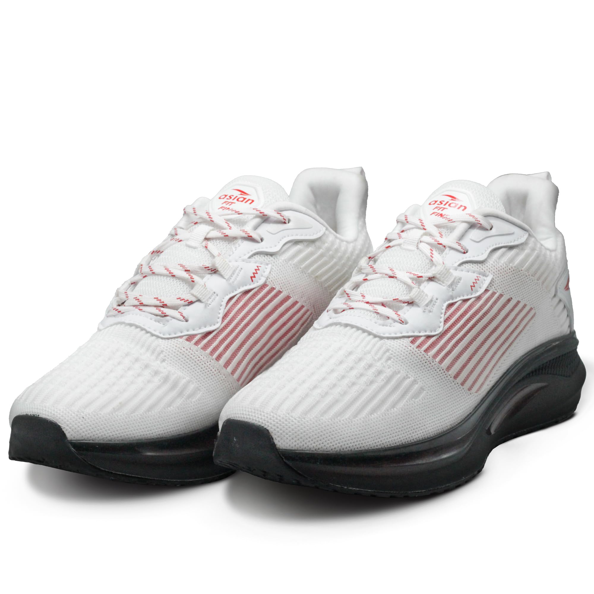 ASIAN Men POWERPLAY-10 Running and Casual wear Running Shoes with Laces, Lightweight and Comfortable Shoes with Upper mesh Fabric for Men & Boys White Orange (B0DHCPF566) Amazon Price History, Amazon Price Tracker