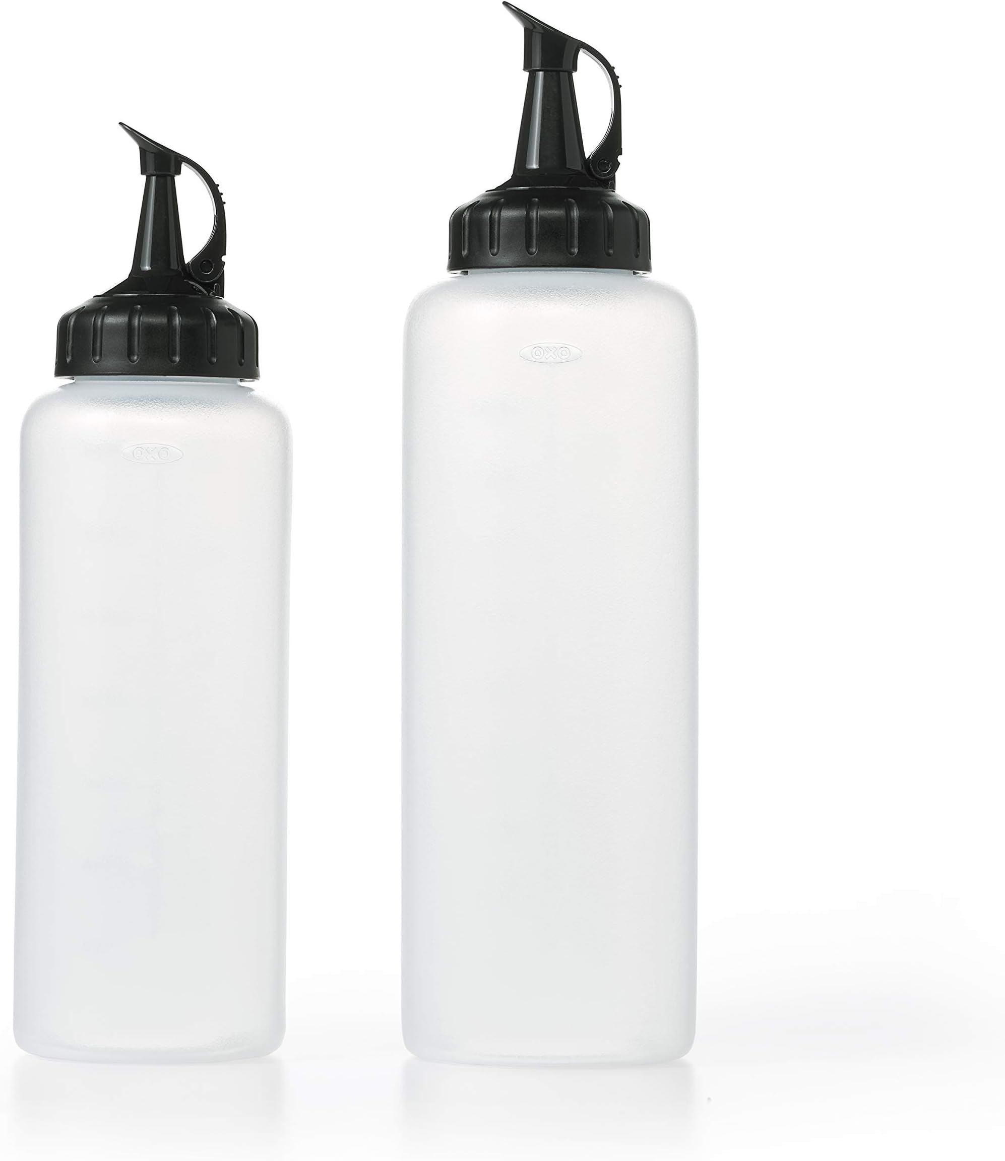 OXO 11227300 Squeeze Bottle Set, Plastic, Clear