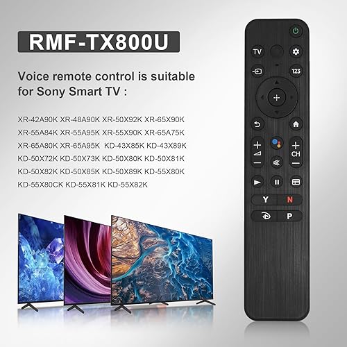 Miniatura 2 de Control remoto por voz de TV de repuesto para Sony 4K 8K LED Ultra HD Bravia XR A80K X85K X80K X95K X90K Series Smart TVs-2022