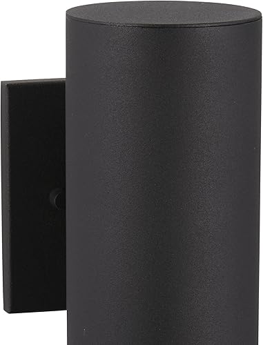 Miniatura 4 de Minka Lavery Lámpara de pared exterior 72611-66G Pineview Slope - Farol de pared exterior, 1 luz de 60 vatios, color negro