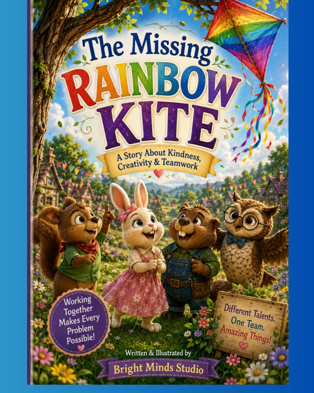 The Missing Rainbow Kite: A Heartwarming Story About Teamwork, Kindness, and Never Giving Up