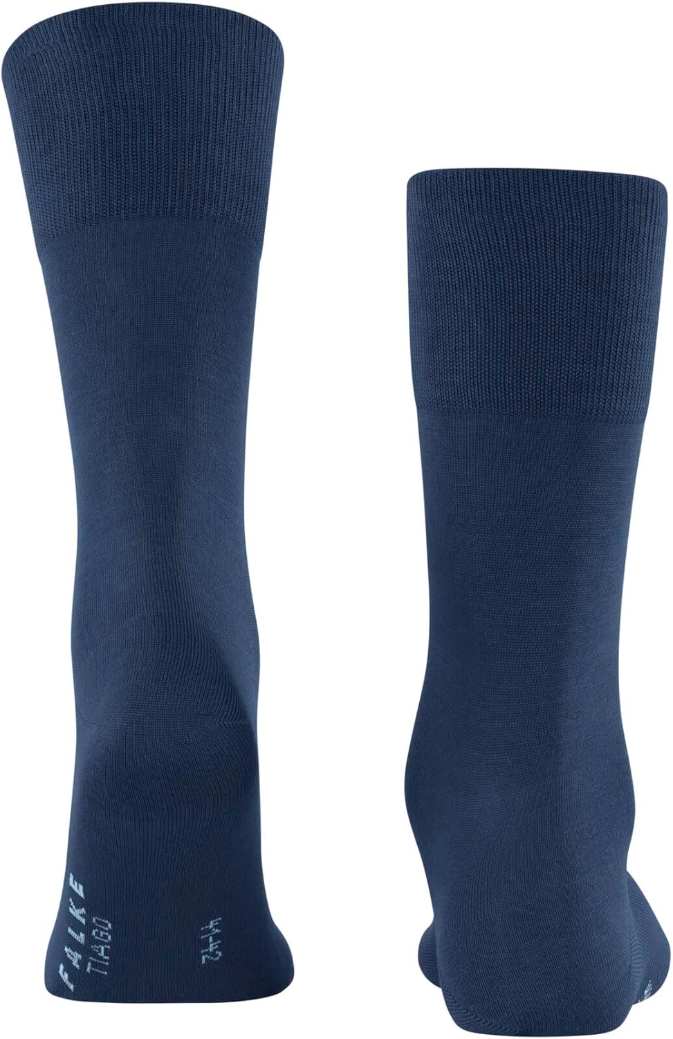 FALKE Men's Tiago Dress Socks, Sustainable Cotton, Crew, 1 Pair