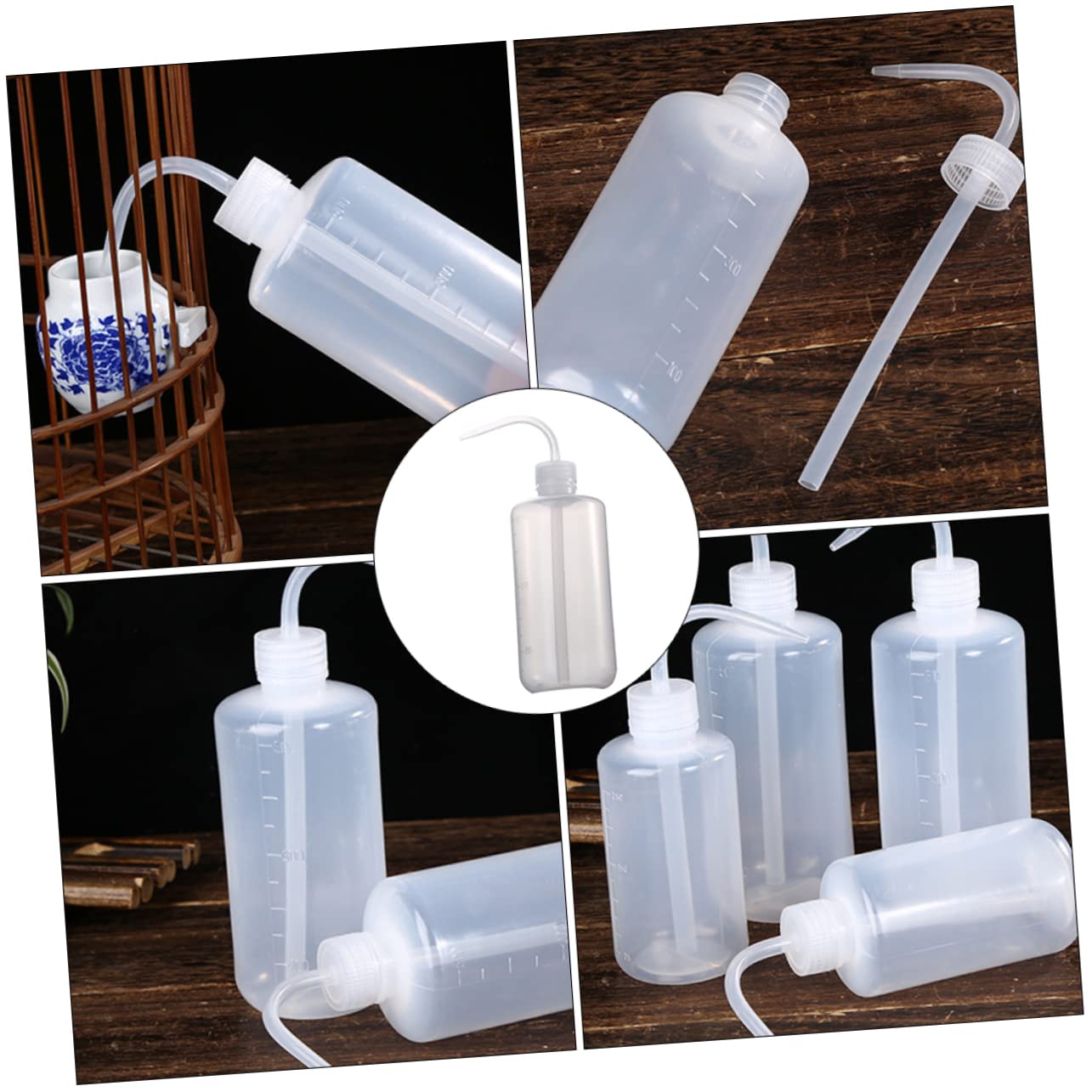 FOMIYES 2pcs Birds Water Dispenser Large Capacity Bottle for Cage Pet Water Bottles