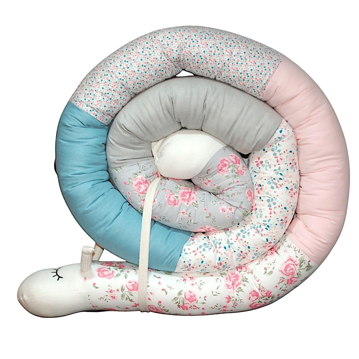 Generisch Bettschlange/Bettschnecke XXL (Motiv Fuchs/Hase/Igel) Länge 250cm ** personalisierbar**Seitenschläferkissen