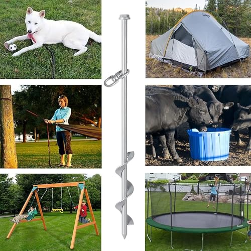 Miniatura 6 de Anclaje de tierra de doble uso