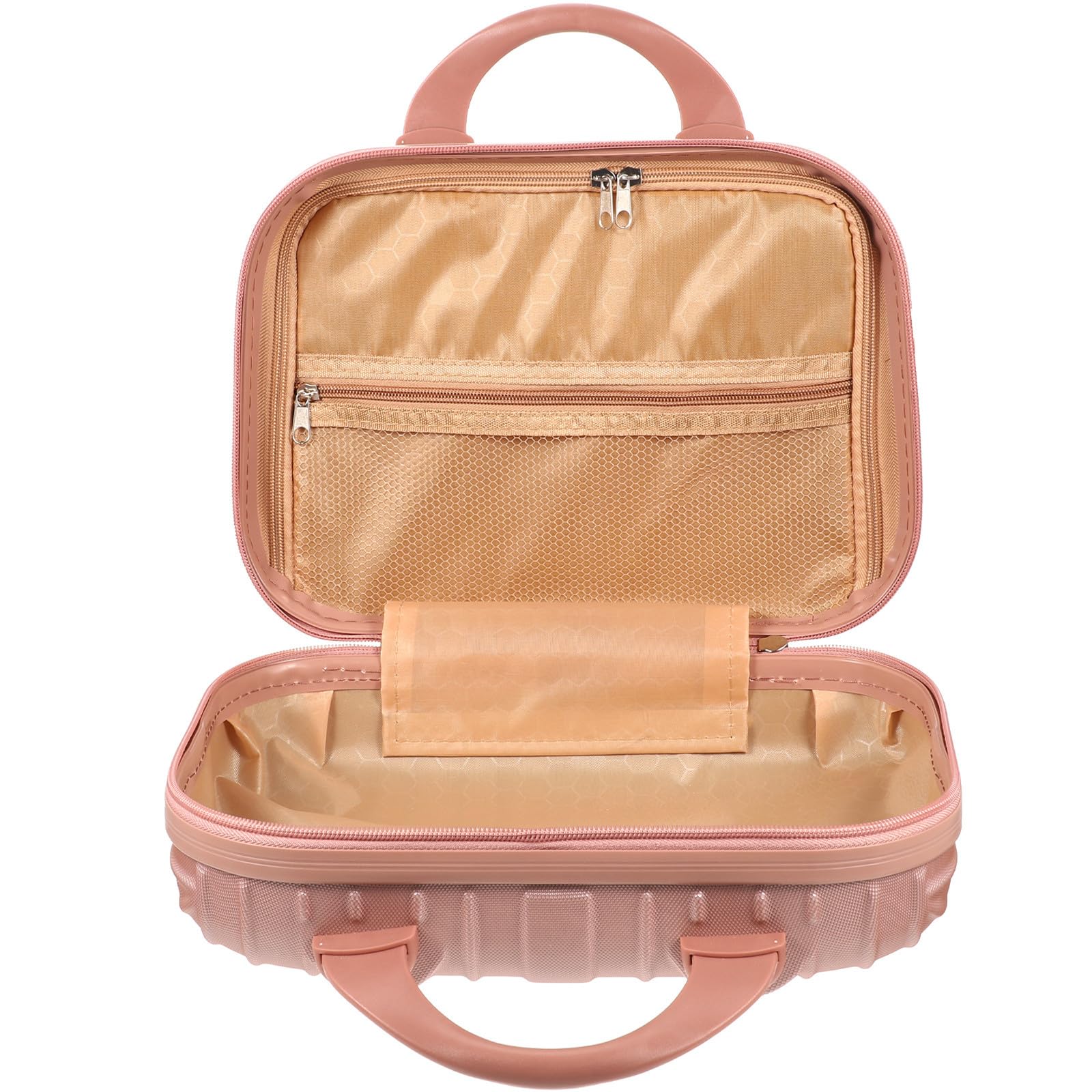 Valigia Trucchi da Viaggio Donna, Grande Capienza, Rosa