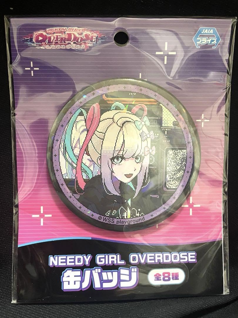 Amazon | NEEDY GIRL OVERDOSE超てんちゃん 缶バッジ | バッジ | おもちゃ