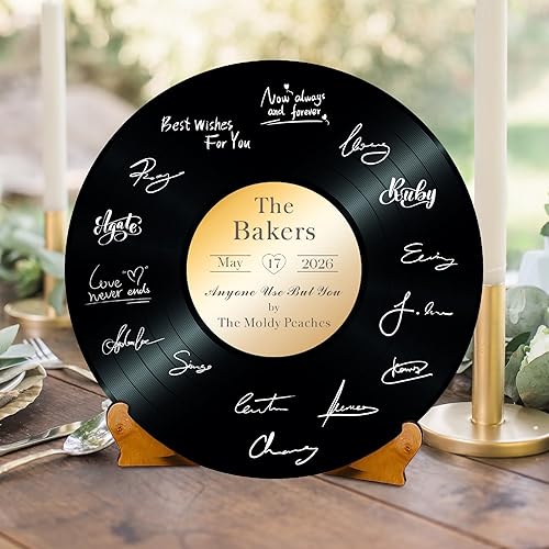 Miniatura 21 de Letrero de boda personalizado para firma, alternativa al libro de invitados de boda, letrero de boda personalizado con nombre de invitado, letreros