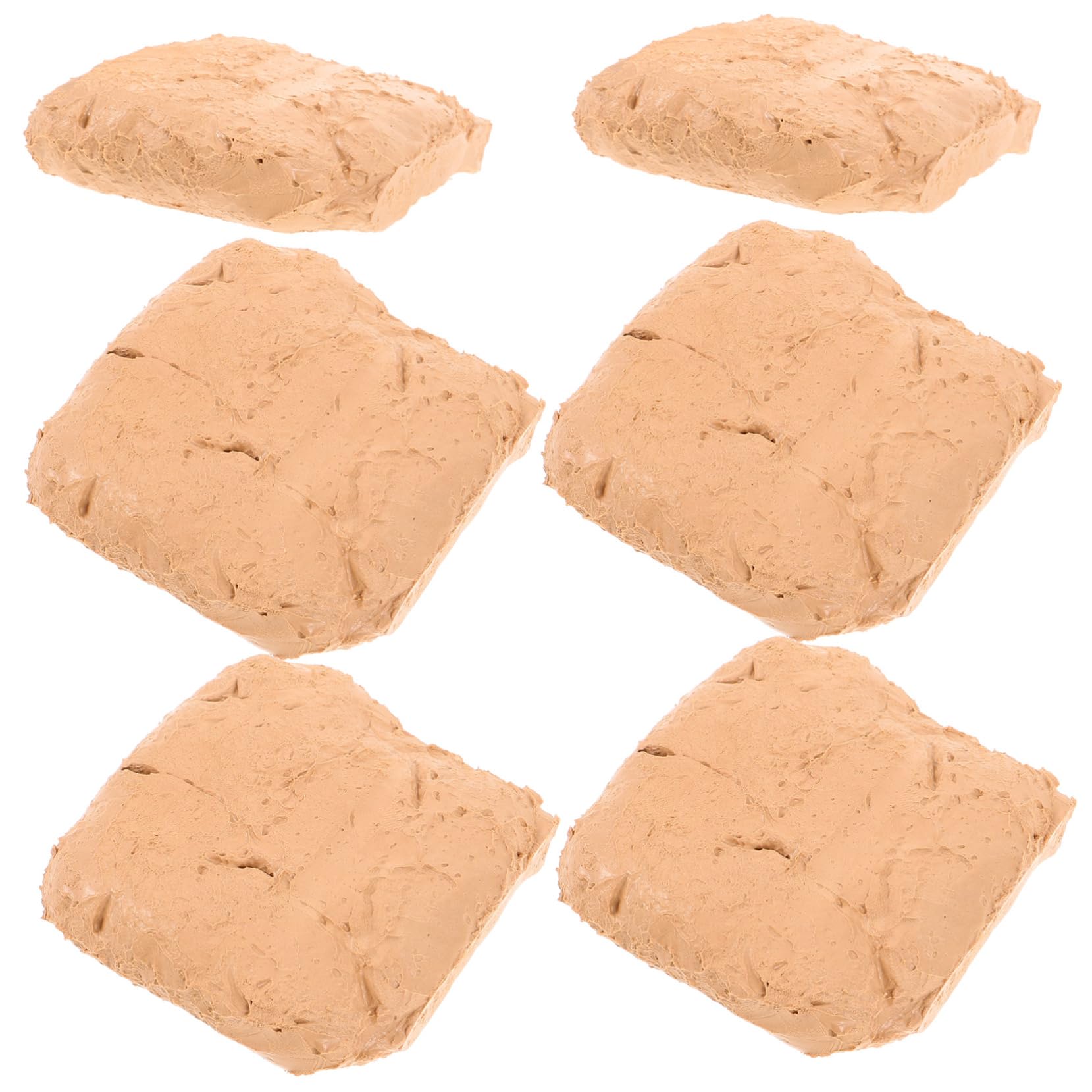 Pâte à Modeler Autodurcissante 6 Pièces Beige pour Loisirs Créatifs