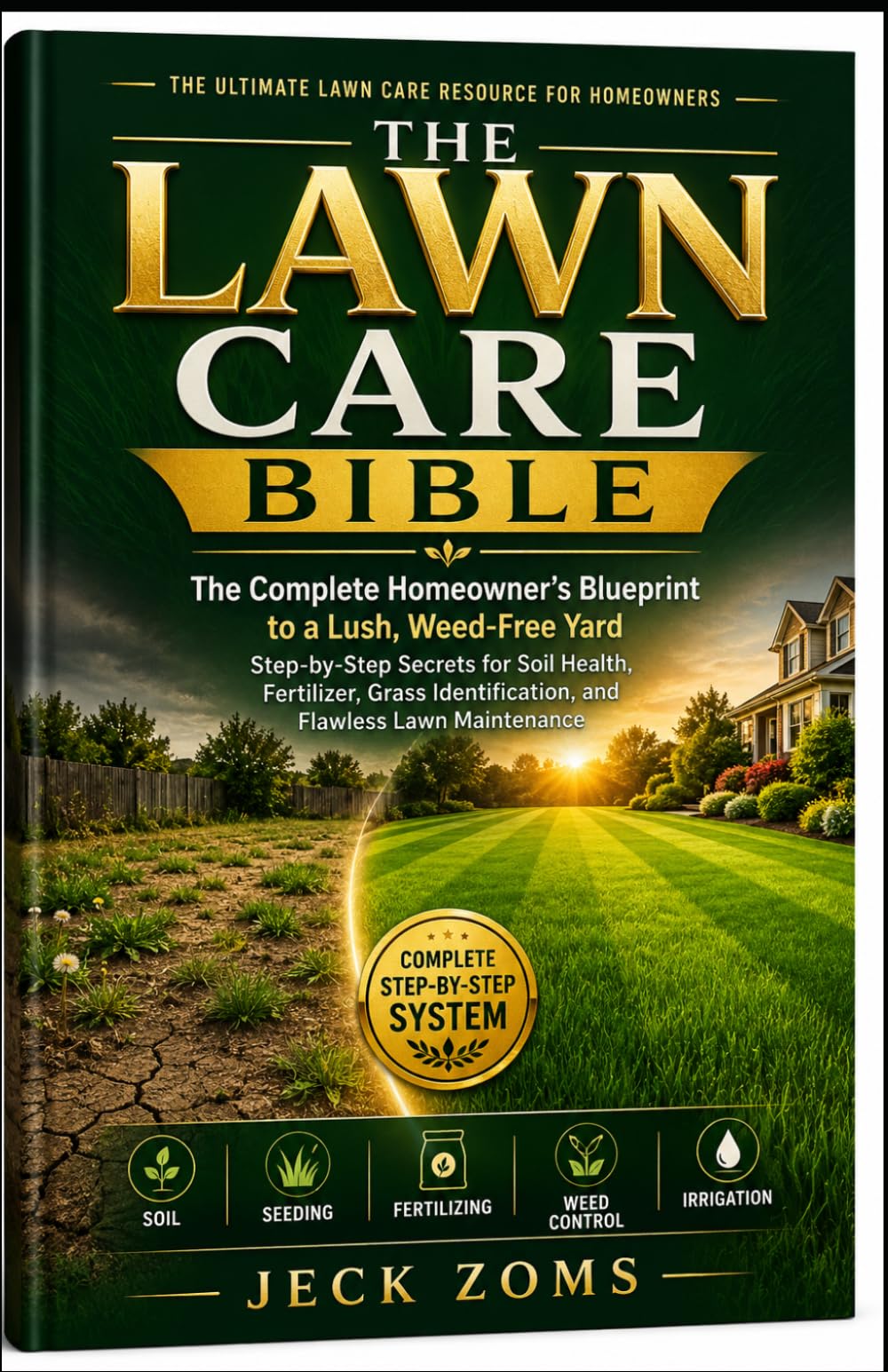 THE LAWN CARE BIBLE: The Complete Homeowner's Blueprint to a Lush, Weed-Free Yard Step-by-Step Secrets for Soil Health, Fertilizer, Grass Identification, and Flawless Lawn Maintenance