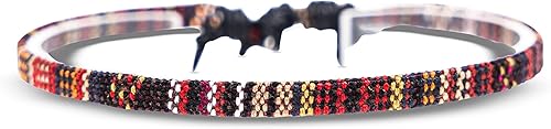 Vista 19 de Made by Nami Juego de 2 pulseras bohemias estilo surfista para mujeres y hombres, impermeables, ajustables, trenzadas, juego de 2 para estilo étnico