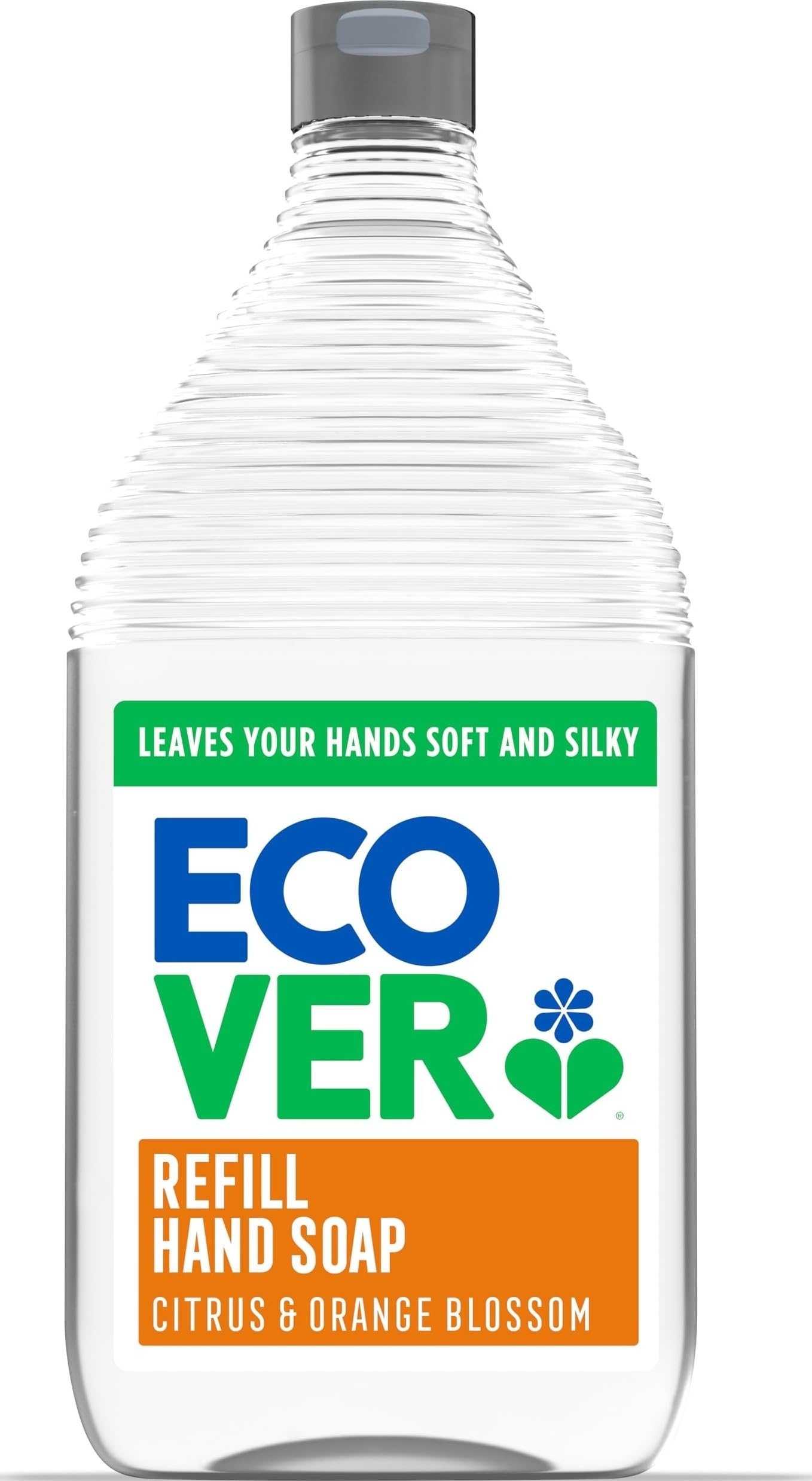 Ecover Hand Wash Refill, Hand Soap, Gentle Hand Cleansing, Fresh Citrus & Orange