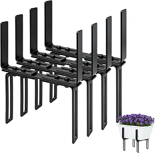 LOOGI Blumenkastenhalterung Balkonkastenhalter ohne Bohren für Blumenkasten