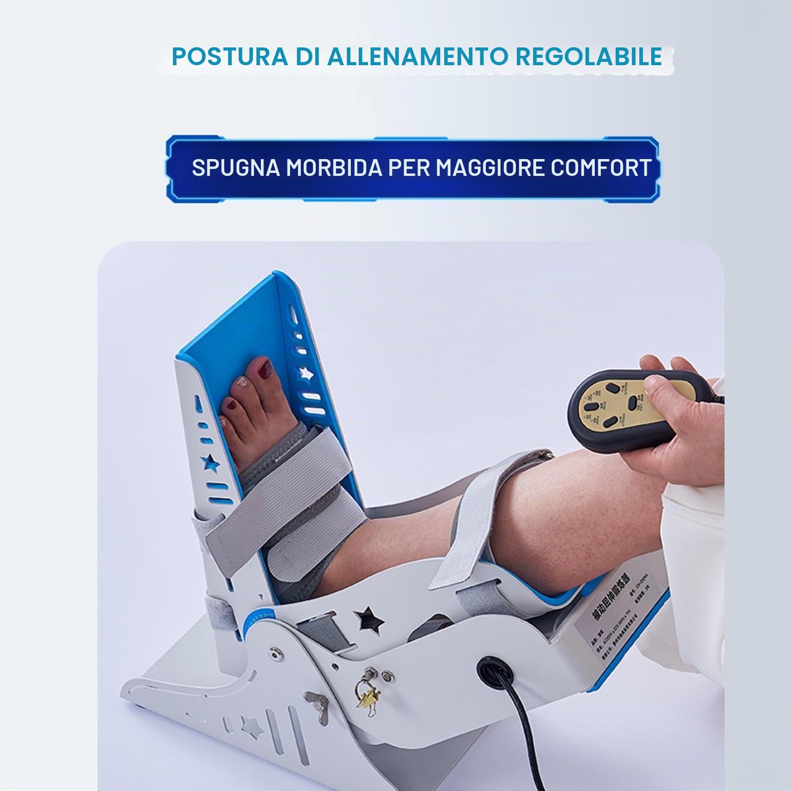 Allenatore Elettrico For Caviglia, Macchina For La Riabilitazione Della Flessione Delle Dita Dei Piedi E Della Dorsiflessione, Piede Con Dita Rotte, Cure Post-operatorie