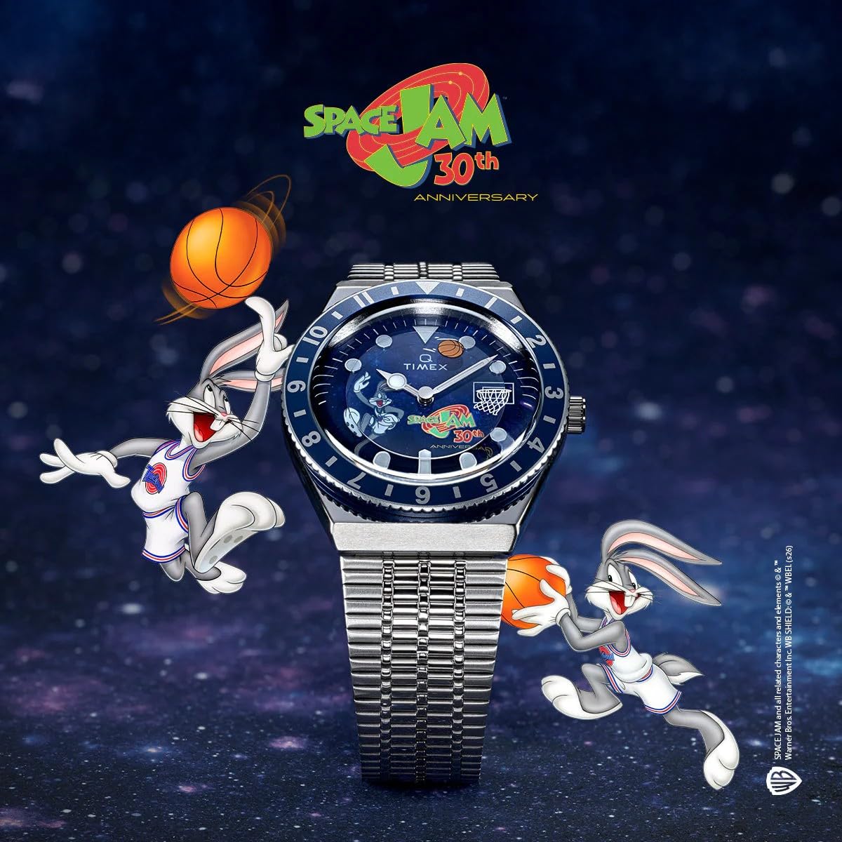 Timex Space Jam 30th Anniversary x Limited Edition - Reloj de Pulsera analógico de Cuarzo para Hombre