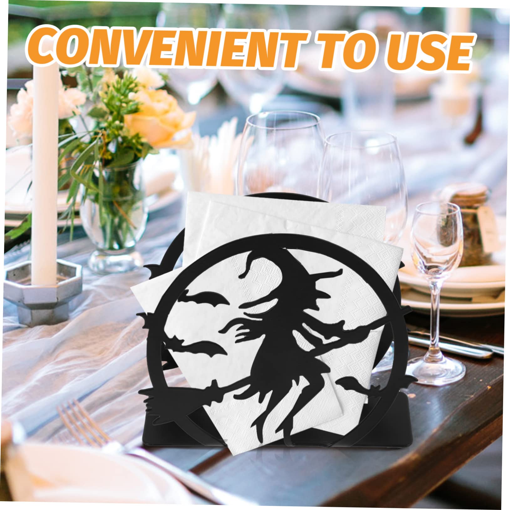 PRETYZOOM 4 Unidades De Servilletero De Bruja Dispensador De Servilletas De Mesa Estante De Almacenamiento De Servilletas Para El Hogar Estante De Almacenamiento De Servilletas Para