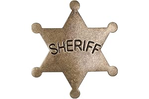 Miniature Sheriff Badge for Kids