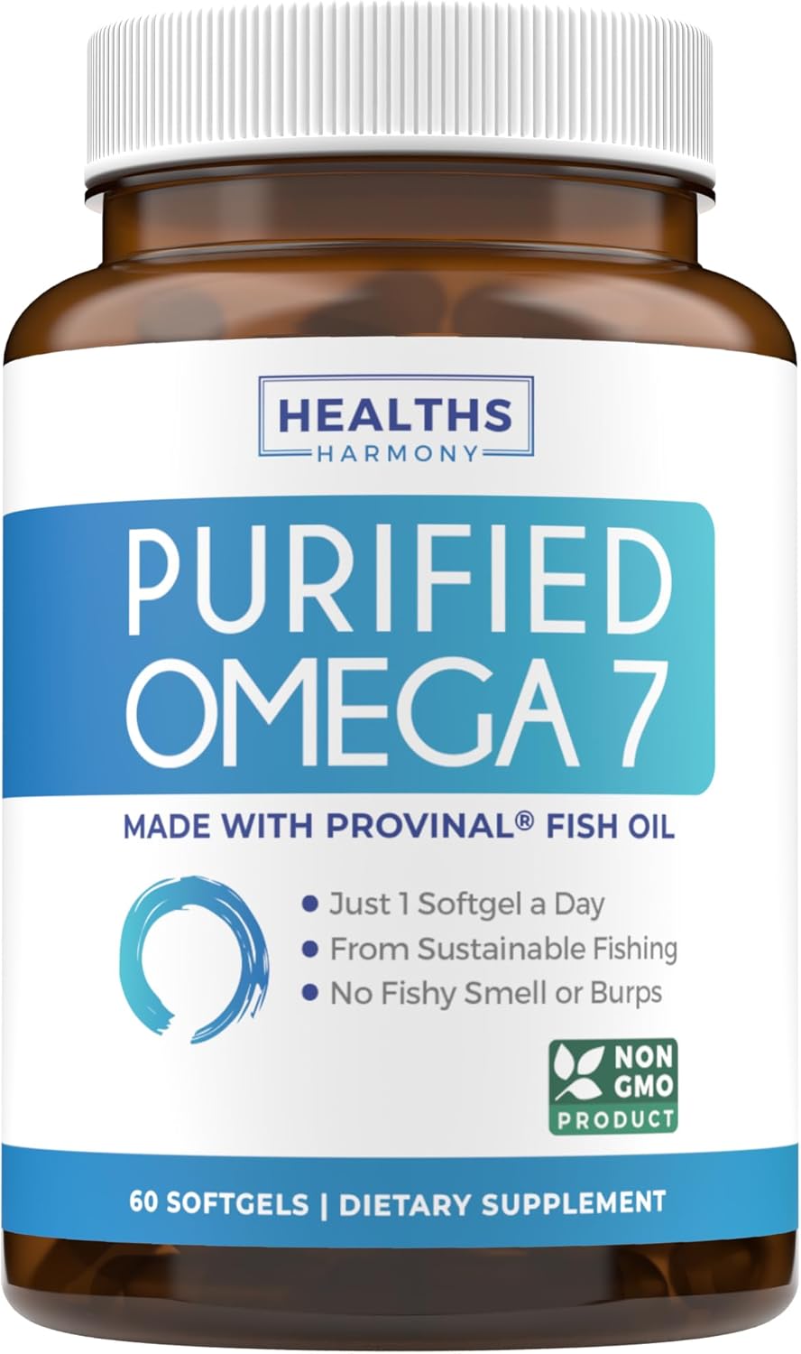 Purified Omega 7 Softgels (2 Month Supply) More Omega 7