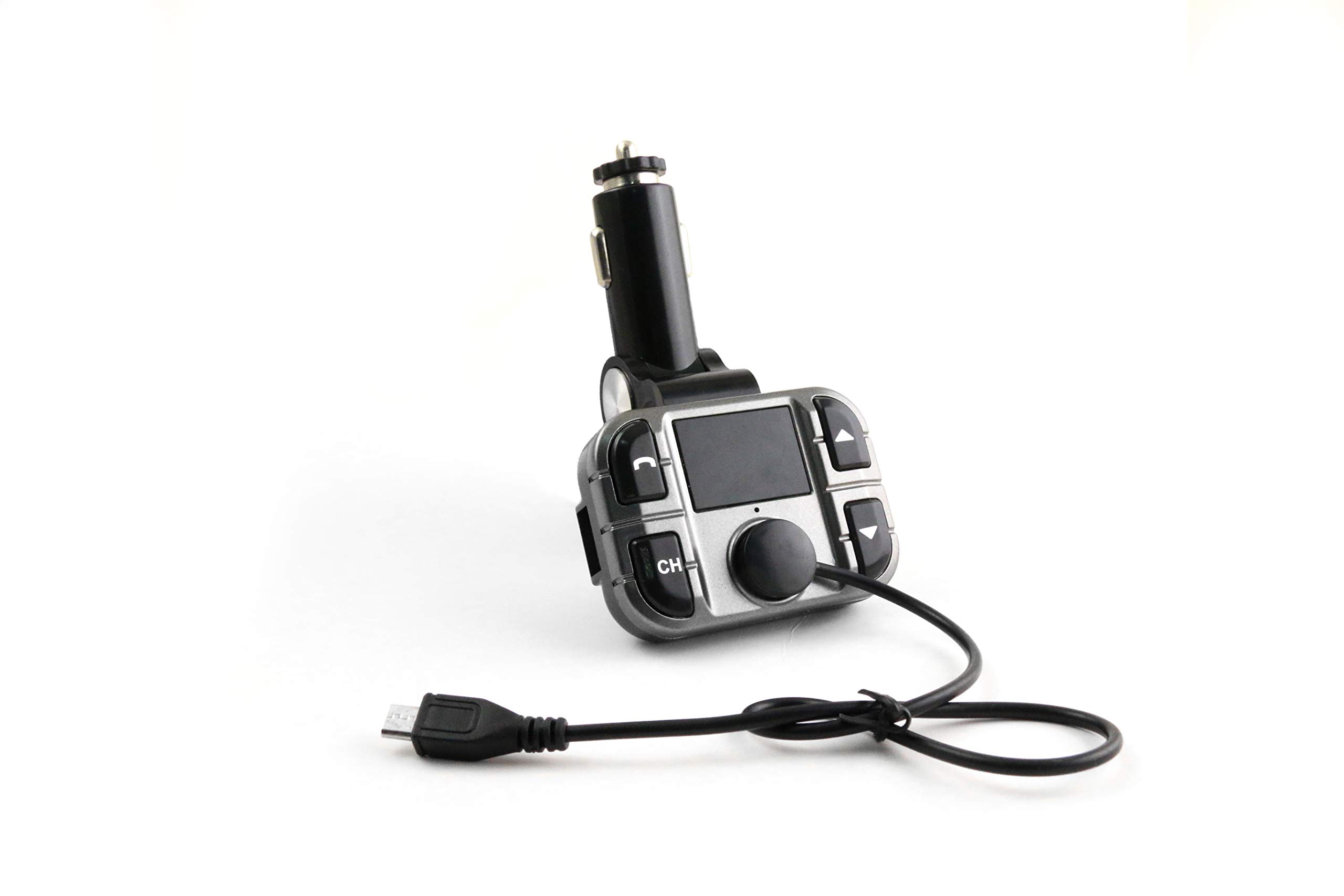 Omega Platinet Outf28 Bluetooth Fm Transmitter Mit Usb Und Micro-Sd Anschluss Led Display Freisprechfunktion