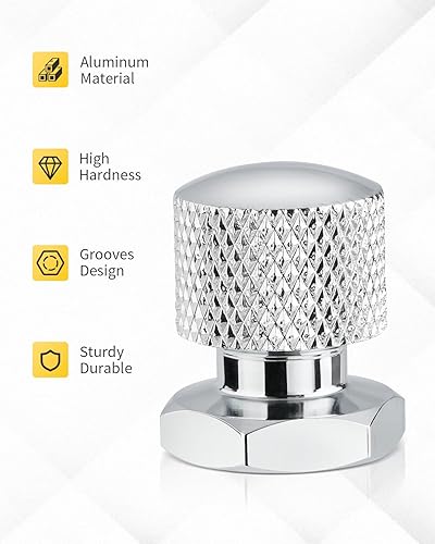 Miniatura 3 de Tuercas de montaje de asiento individual, tuerca de asiento individual para motocicleta de 14 "-20 roscas compatibles para Harley Davidson 1997-2024