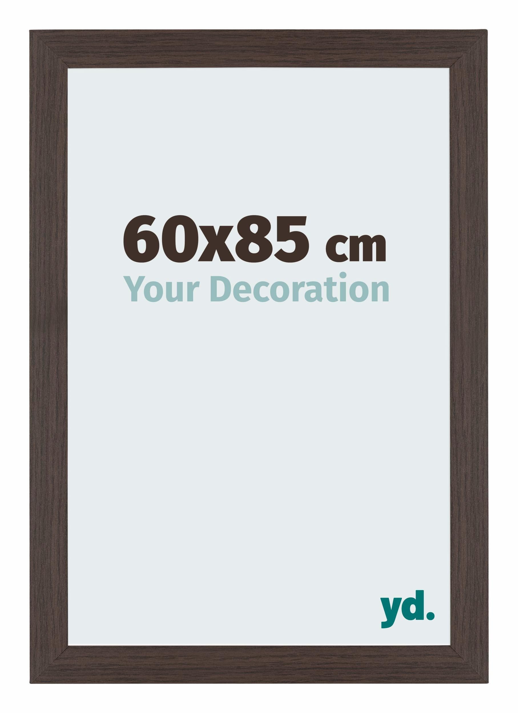 Your Decoration - Puzzle frame 60x85 - Oak Dark - Puzzle frame 1500-2000 Pieces - MDF Photoframe - Mura