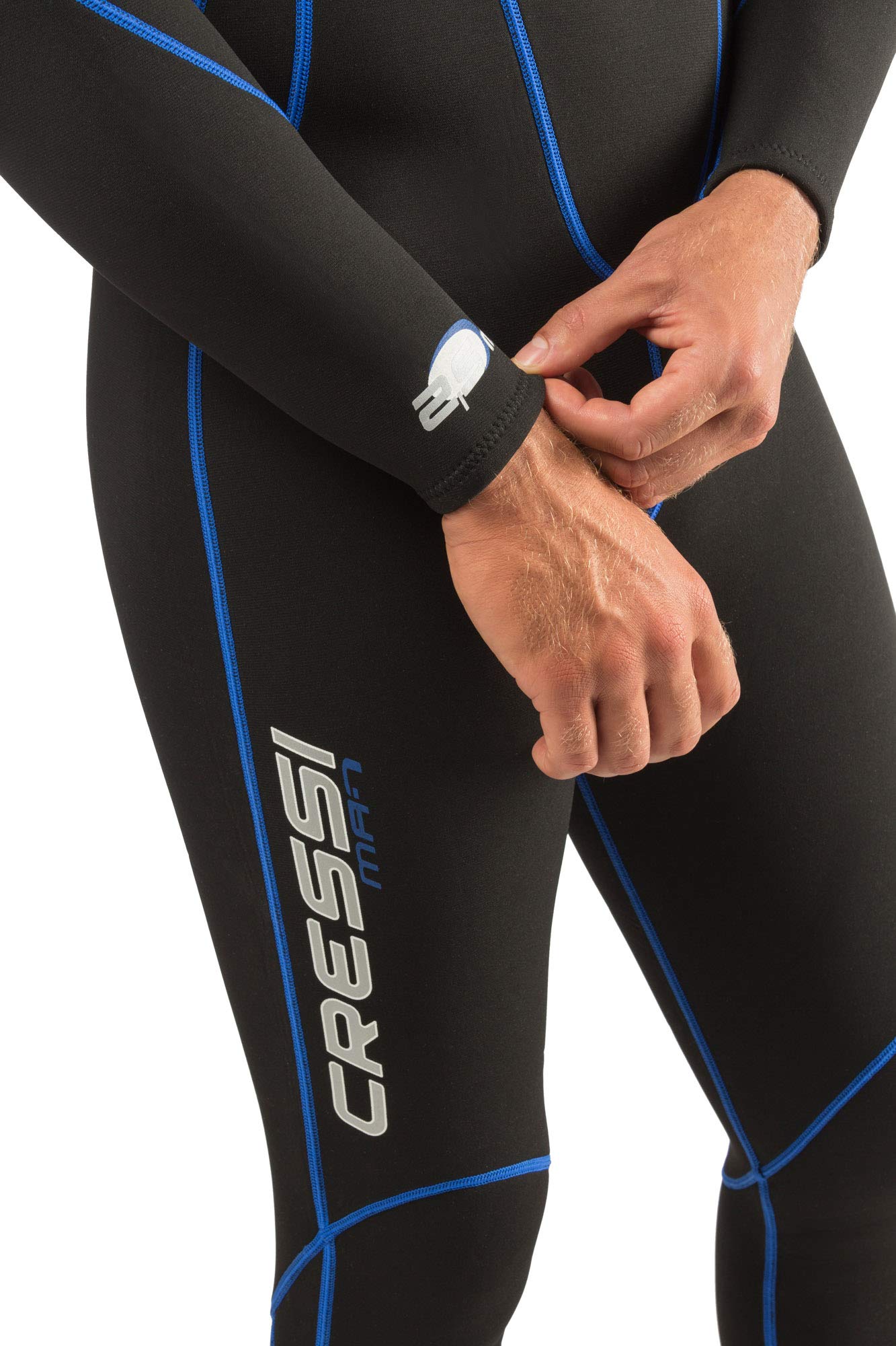 Cressi Maya Man Monopiece Wetsuit 2.5 mm, Muta Monopezzo Neoprene Ultrastretch Uomo