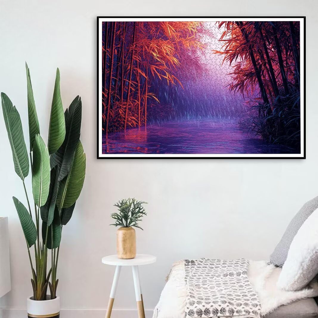 Puzzle Bosque, Puzzle 2000 Piezas, Rompecabezas, Regalo Mujer, Decor -8164