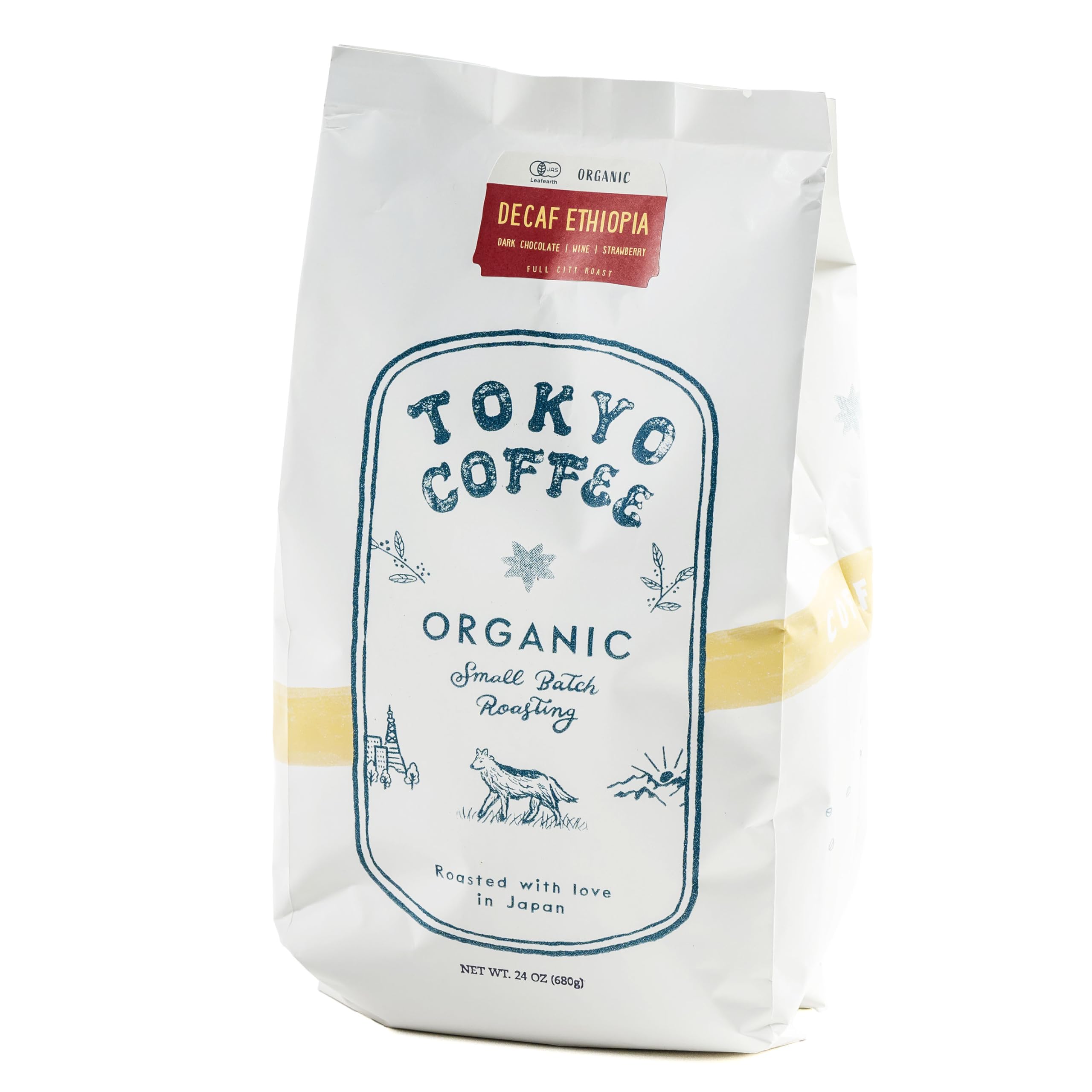TOKYO COFFEE Decaf Ethiopia 1000g 2袋 Amazon.com : TOKYO COFFEE Organic Decaf Ethiopian Coffee Beans