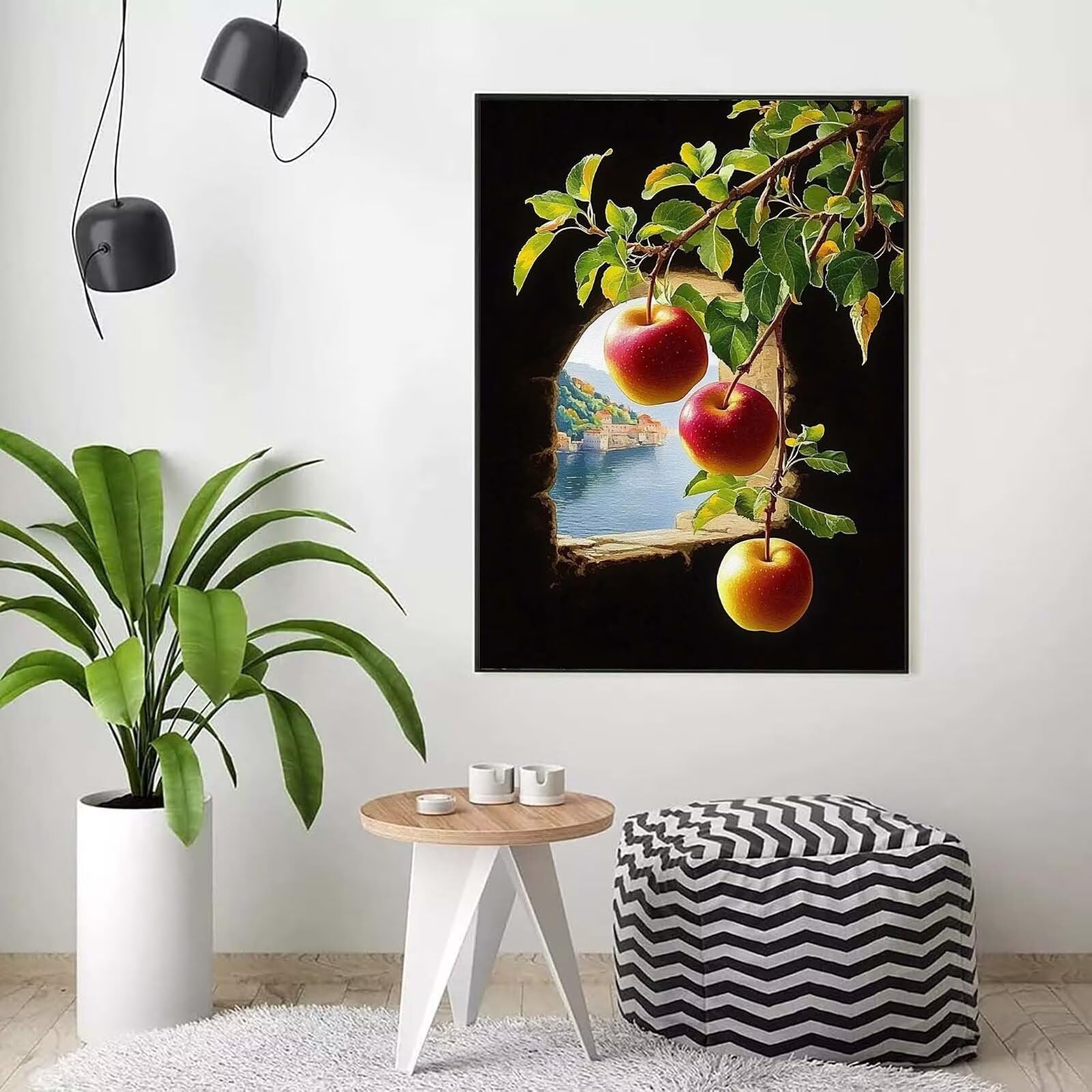 fruit Peinture Numero Adulte, Avec Pinceau and Acrylique - 60x80cm j0-379