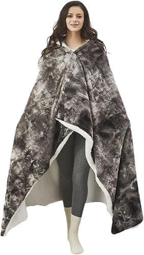 Regal Comfort Manta Sherpa de piel sintética, cálida y suave, de gran tamaño, decoración de sofá y silla, perfecta para todas las estaciones, River