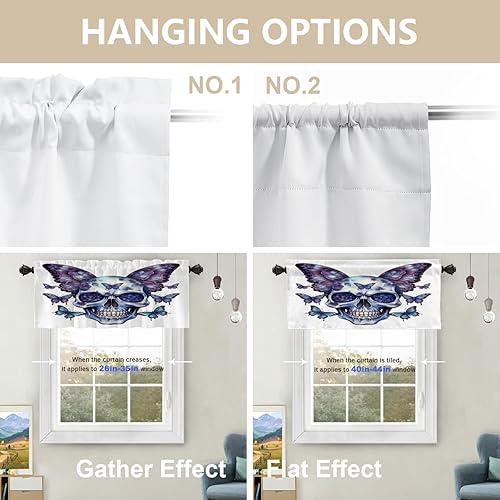 Miniatura 927 de Cenefas de cocina modernas con patrón de cobre marrón dorado para ventanas, cenefas opacas abstractas de marcas de arañazos y cortinas opacas