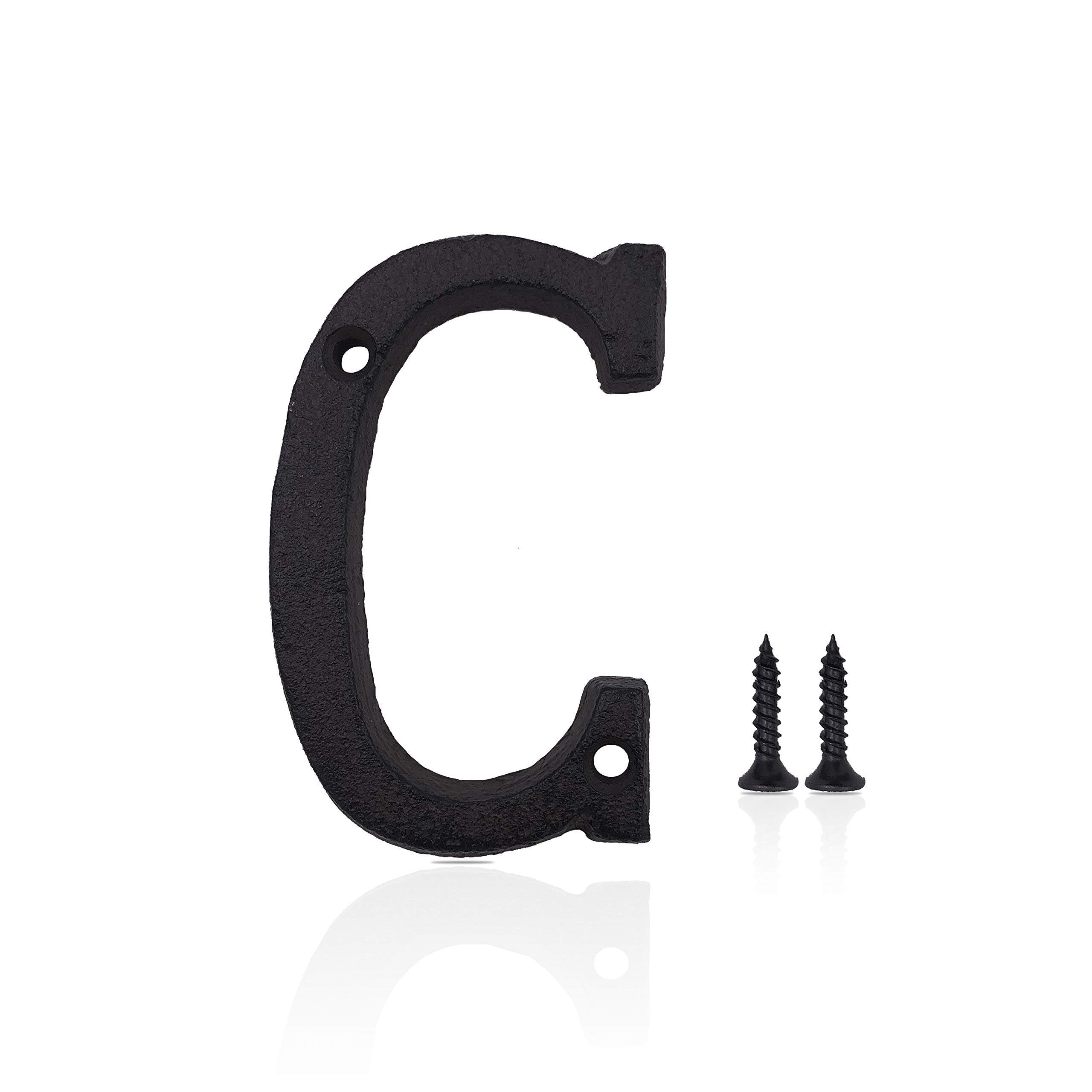 Buy Modern House Numbers, Wrought Iron Home Address/Mailbox Number, DIY