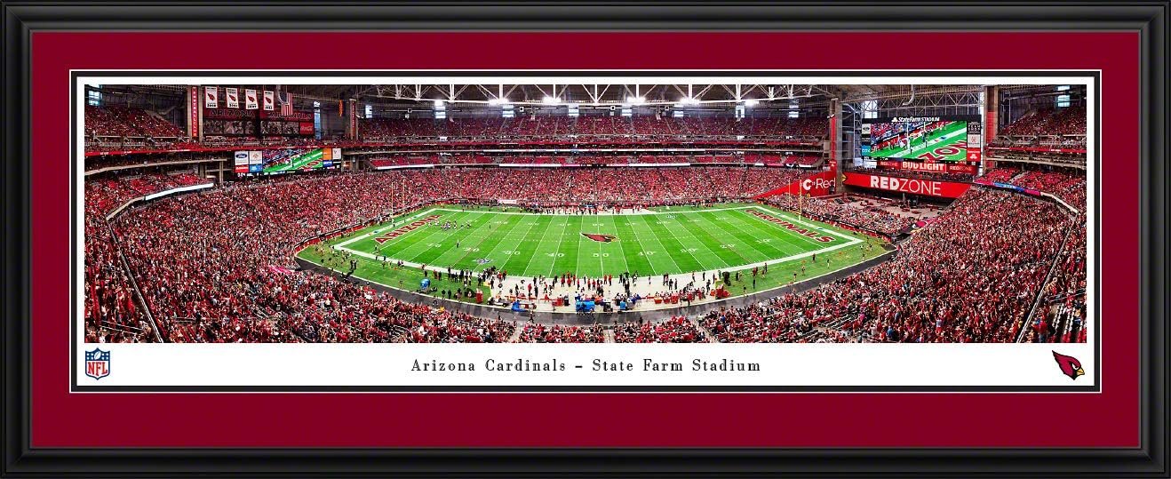 Arizona Cardinals Football - NFL Panoramic Posters and Wall Decor by Blakeway Panoramas