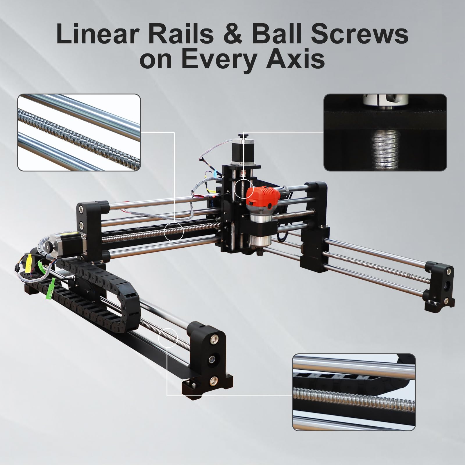 CNC Router Machine - Wood & Aluminum Engraving -3