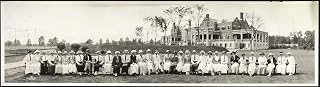 HistoricalFindings Photo: 1913 Panoramic: Metropolitan Golf Championship,Nassau Country Club,Long Island