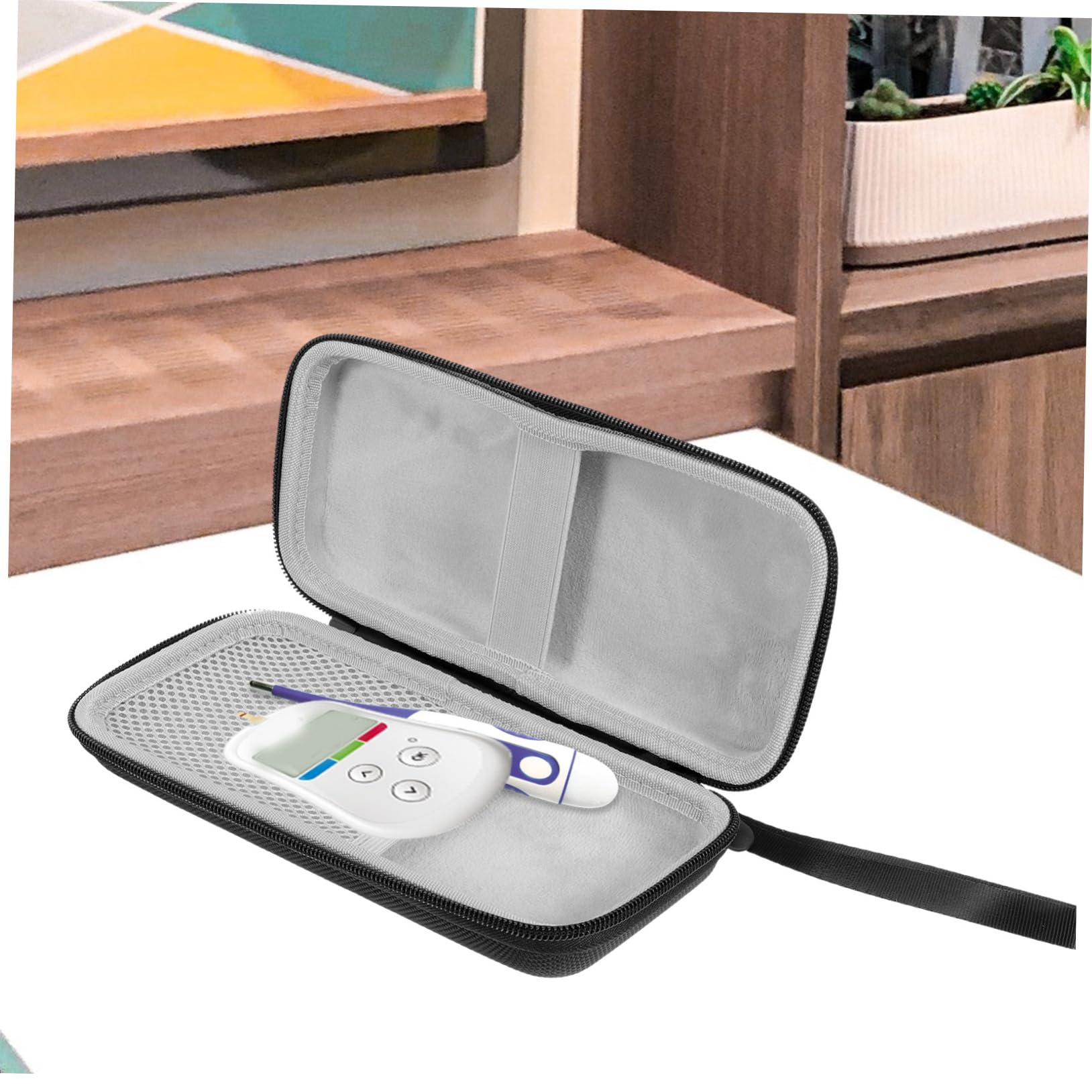 5stücke Portable Diabetes Tasche Für Blutzuckermessgeräte Praktische Aufbewahrung Für Diabetikerutensilien Für Reisen Und Zuhause Mit Elastischen Schlaufen Zur Sicheren