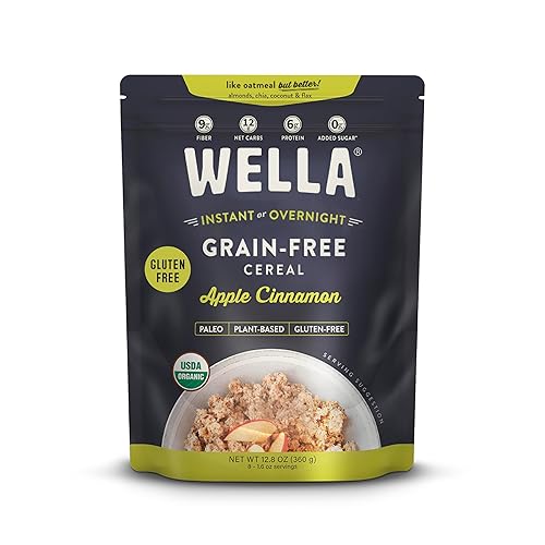 Wella Alternativa a avena de cereales, cereales calientes sin gluten, sin granos, paleo orgánico, vegano, alto en proteínas, a base de plantas, sin disponible en Yaxa Costa Rica