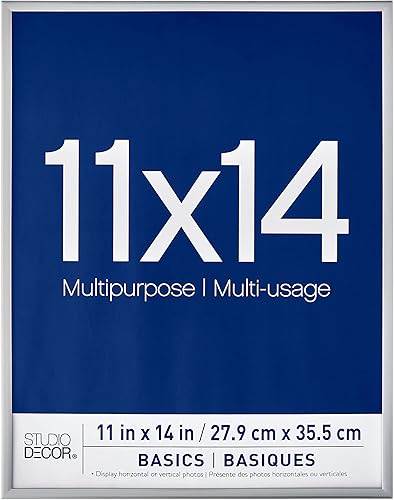 Marco multiusos plateado, Basics By Studio Décor