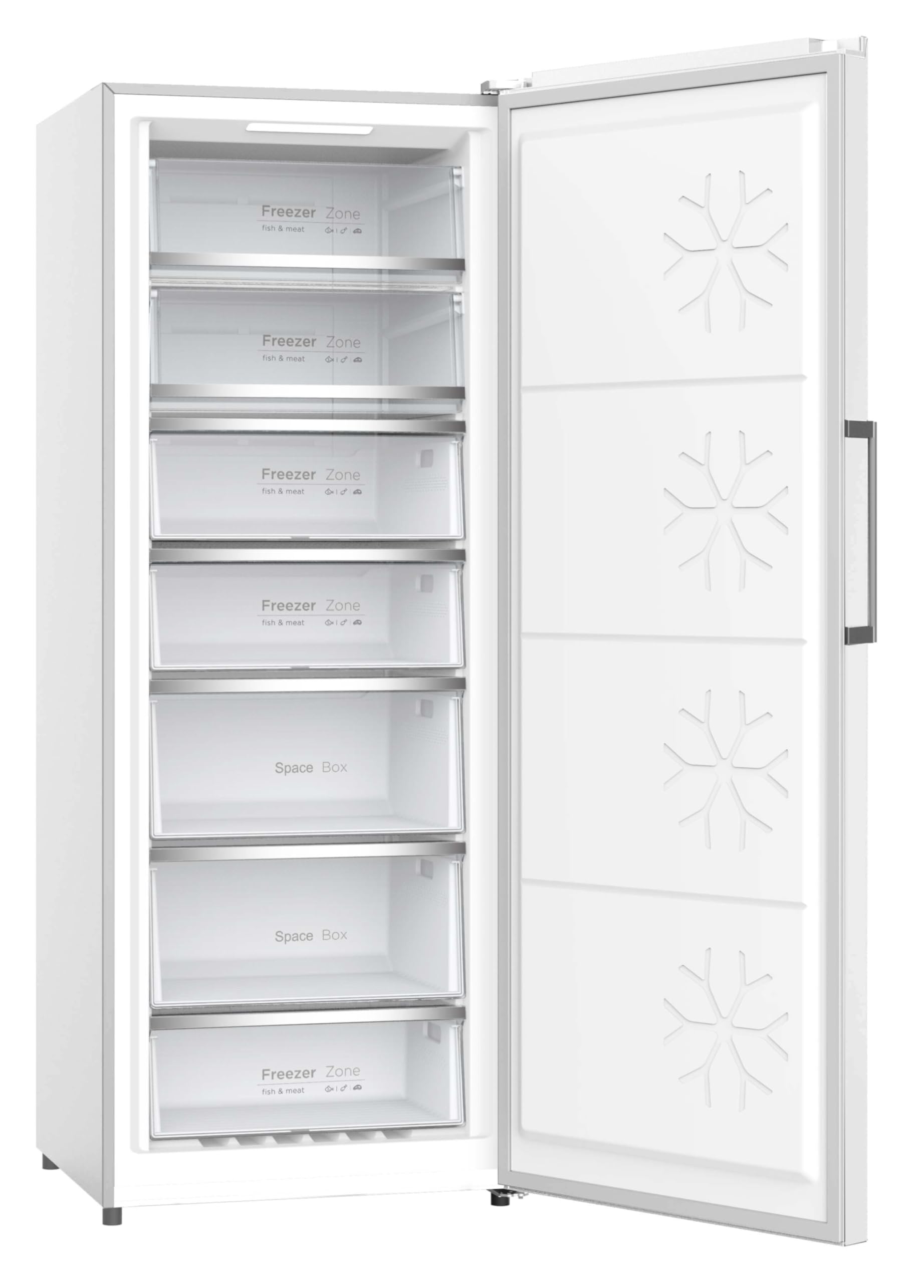 CONGELADOR VERTICAL CV-50W INFINITON (A+, BLANCO, Altura 51cm, 33 Litros, Puerta reversible, Termostato regulable, Independiente) — view 5
